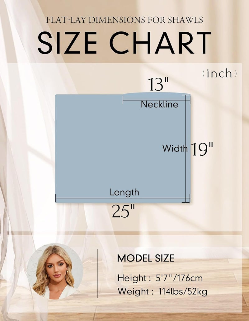 Puli Women Capri Poncho Sweater Slimming Fit Cropped Versatile Shawl Soft Knit Wraps Cowl Neck Short Tops - Image 3